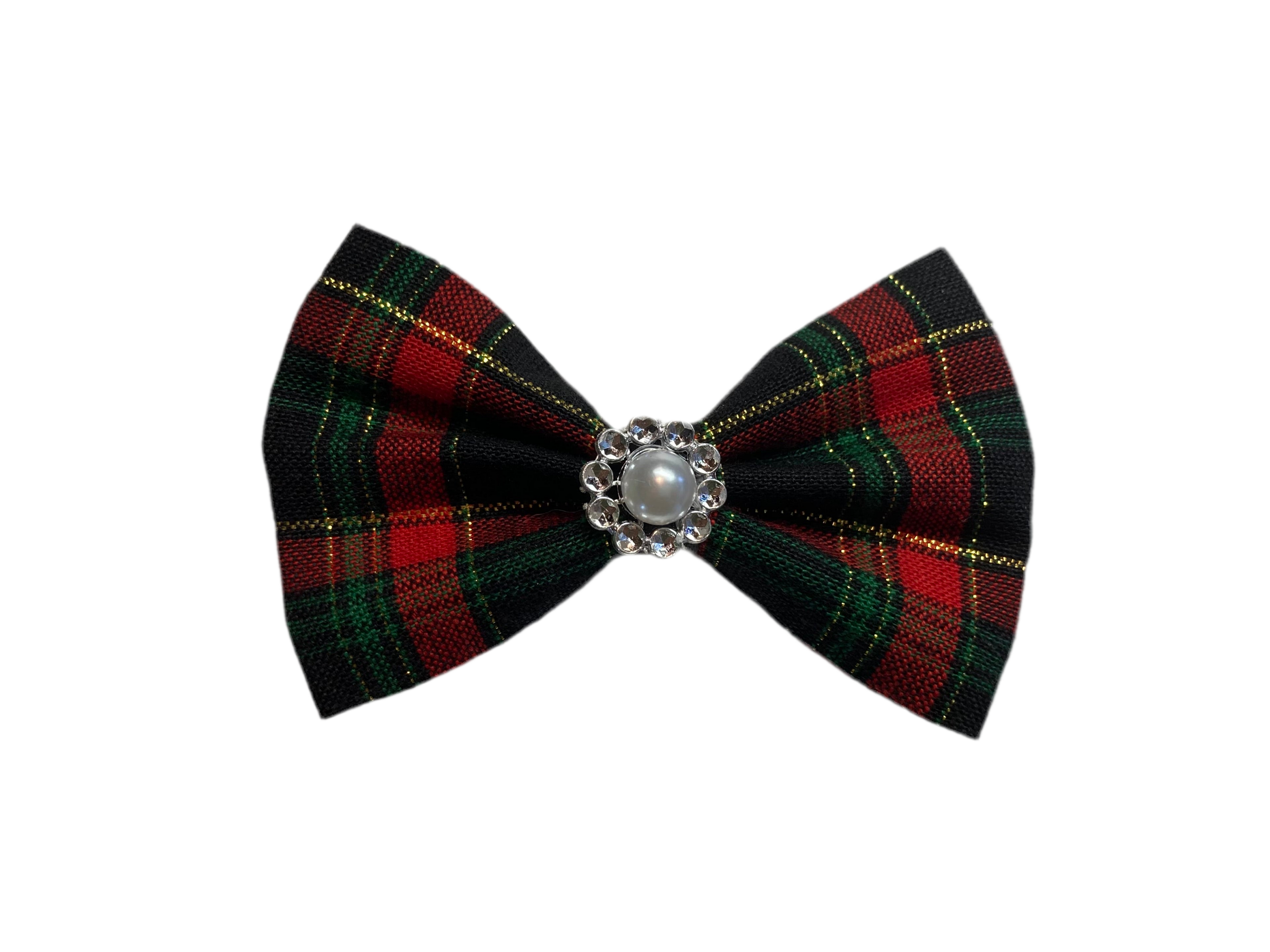 3” Fancy Christmas Plaid - Single
